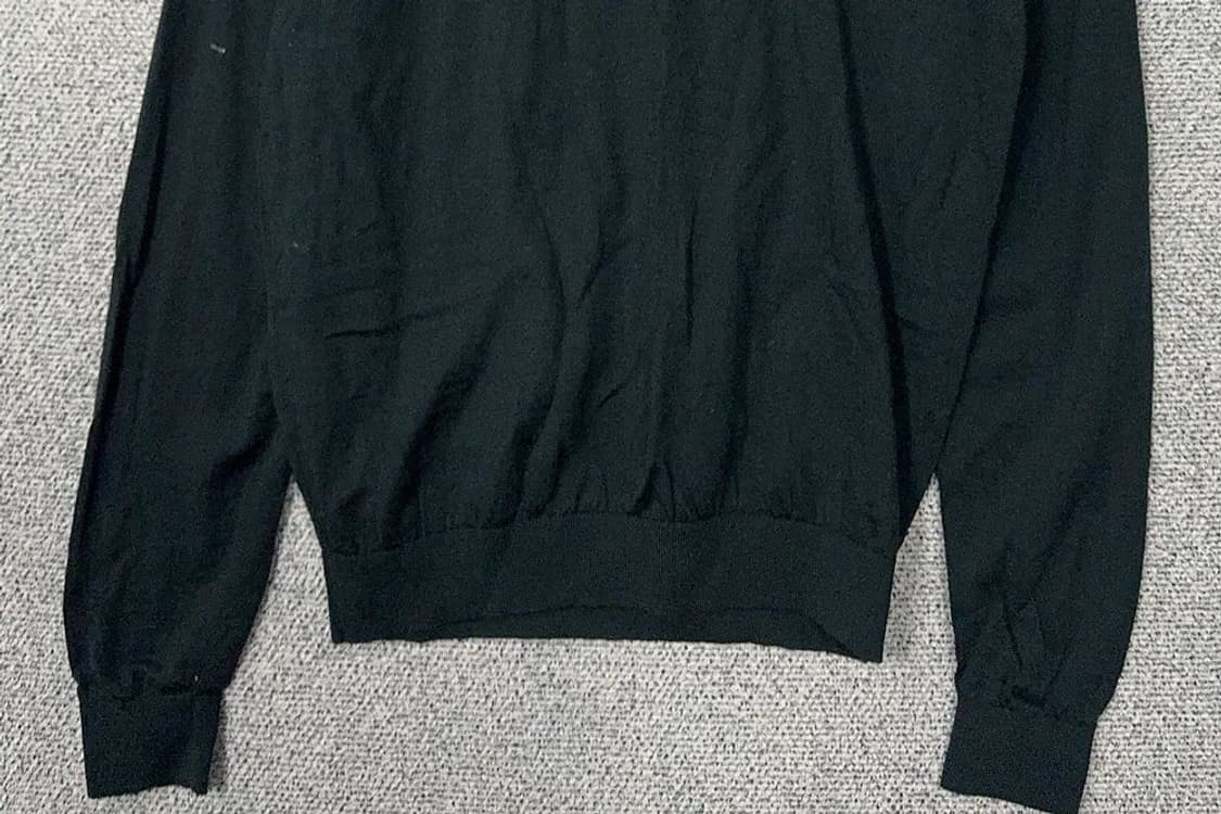 마시모두띠 블랙 메리노울 니트 L 상품이미지4