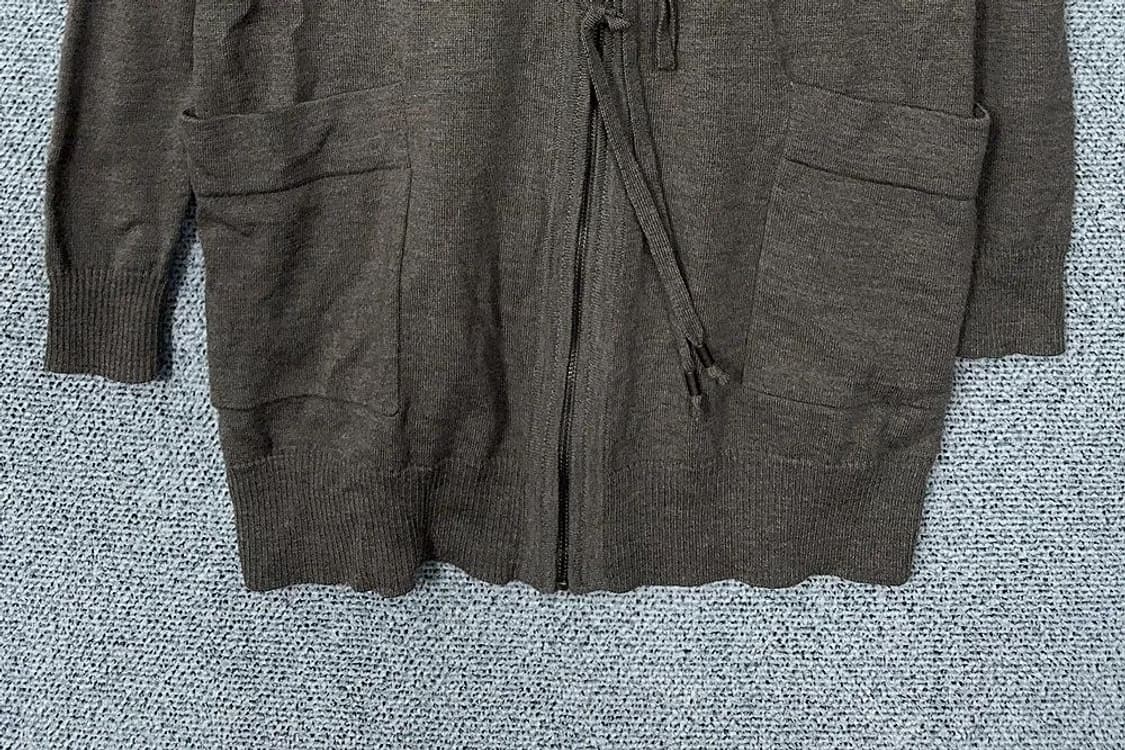 쉬스미스 브라운 니트 후드 집업 M 상품이미지5