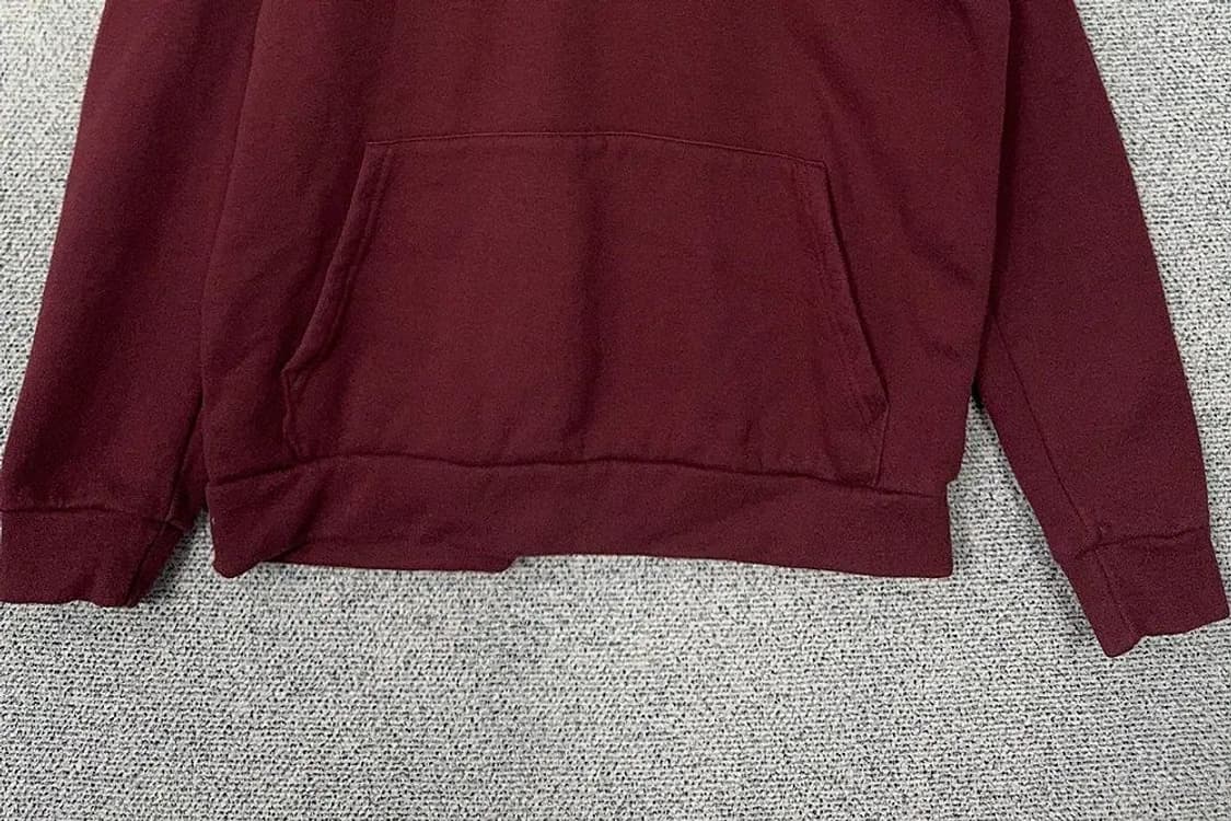 챔피온 버건디 로고 후드티 F 상품이미지4