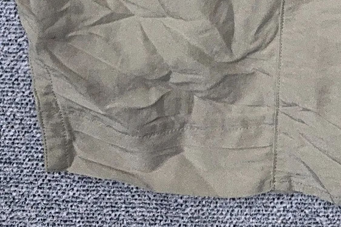 써스데이아일랜드 베이지 필드 야상 허리 밴딩 빈티지 코트 85(S) 상품이미지6