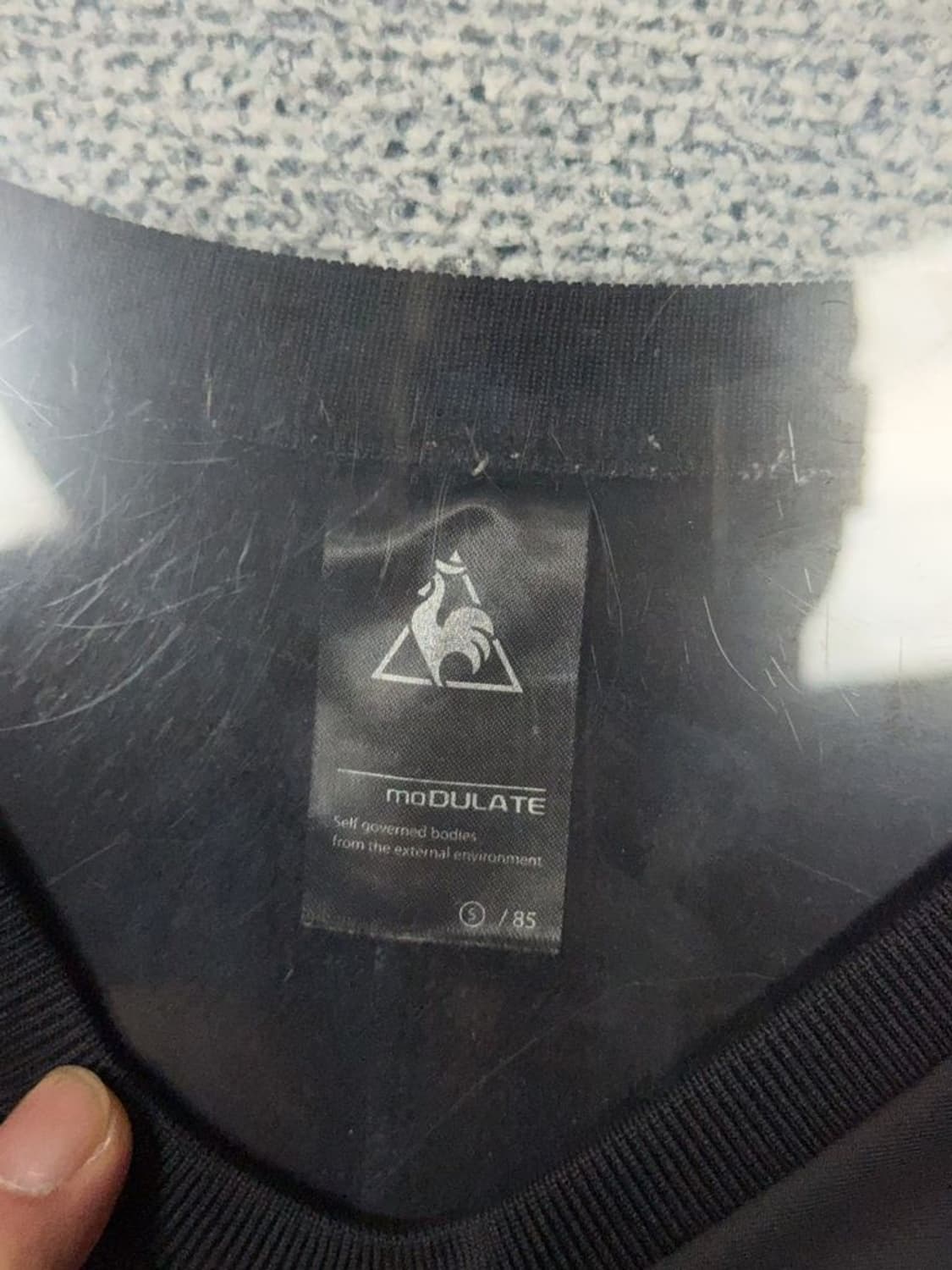 르꼬끄 스포츠 프린팅 블랙 맨투맨 S 상품이미지8