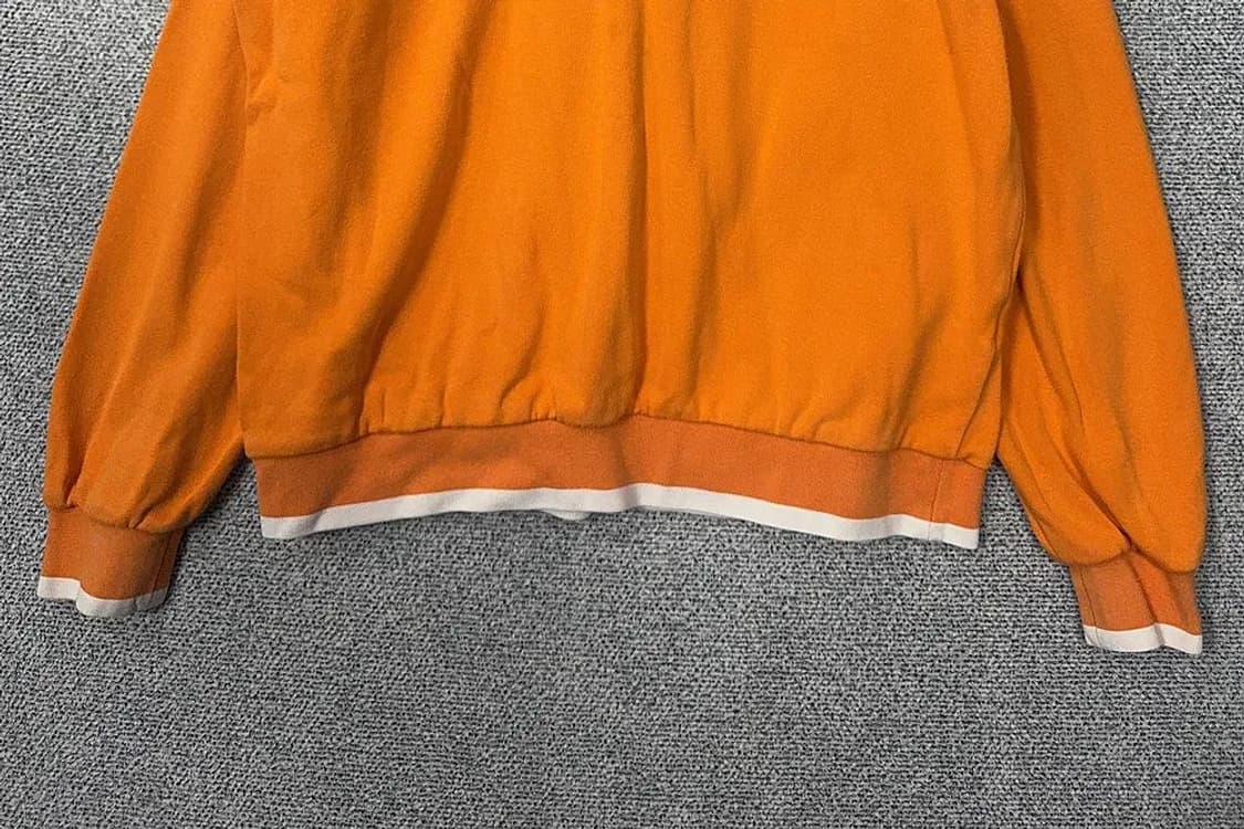 푸마 오렌지 로고 맨투맨 L 상품이미지4