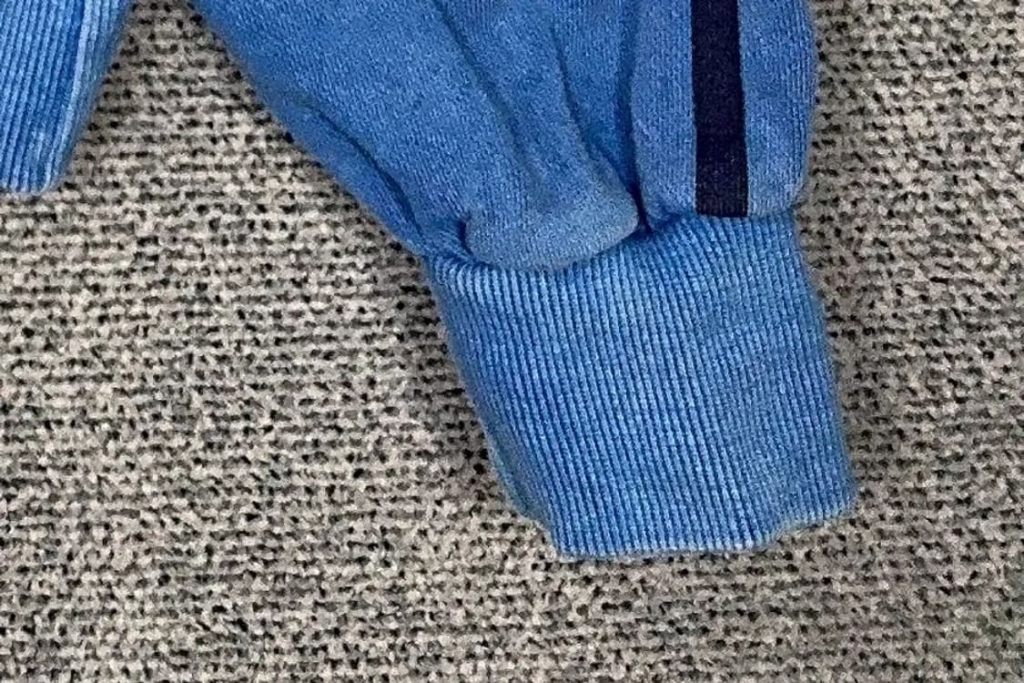 트래블 빈티지 피그먼트 프린팅 블루 맨투맨 M 상품이미지6