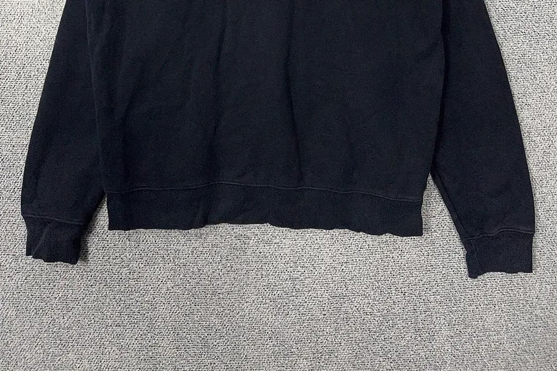 타미힐피거 블랙 로고 맨투맨 L 상품이미지4