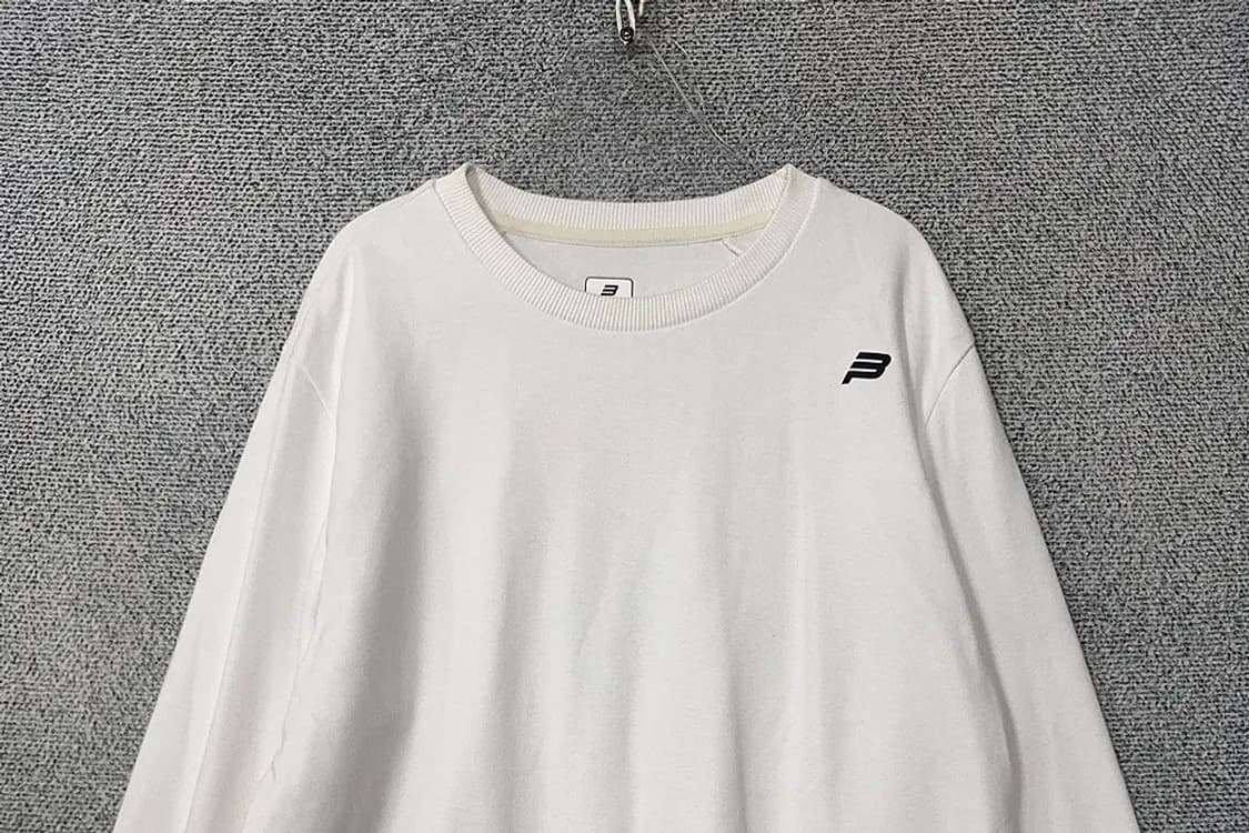 빈폴 라이트 그레이 캐주얼 로고 맨투맨 100 상품이미지3