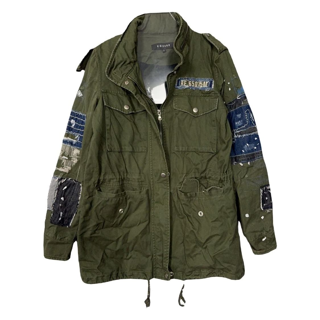에고이스트 카키 필드 빈티지 여성 야상 자켓 55 상품이미지1