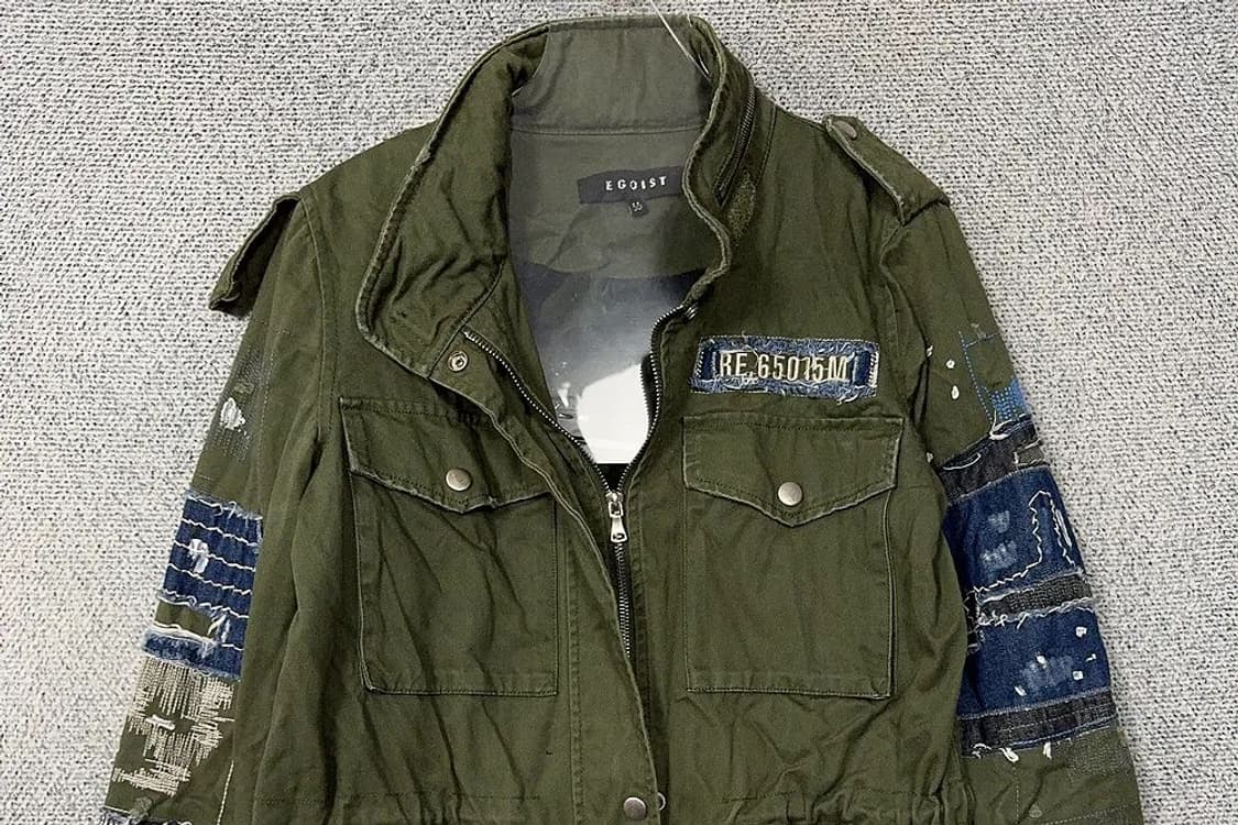 에고이스트 카키 필드 빈티지 여성 야상 자켓 55 상품이미지3