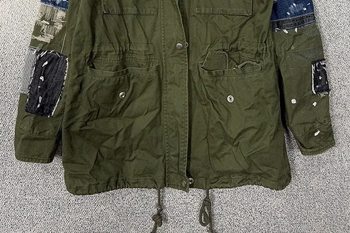 에고이스트 카키 필드 빈티지 여성 야상 자켓 55 상품이미지4