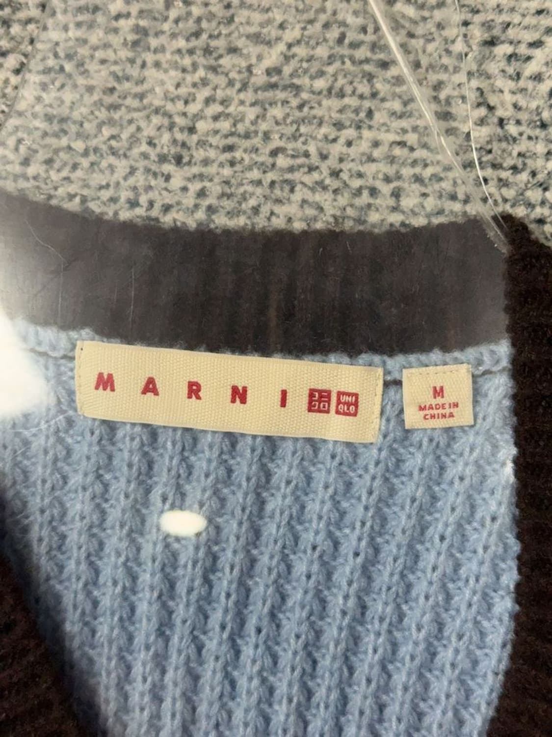 유니클로 마르니 블랙 니트 조끼 베스트 M 상품이미지7