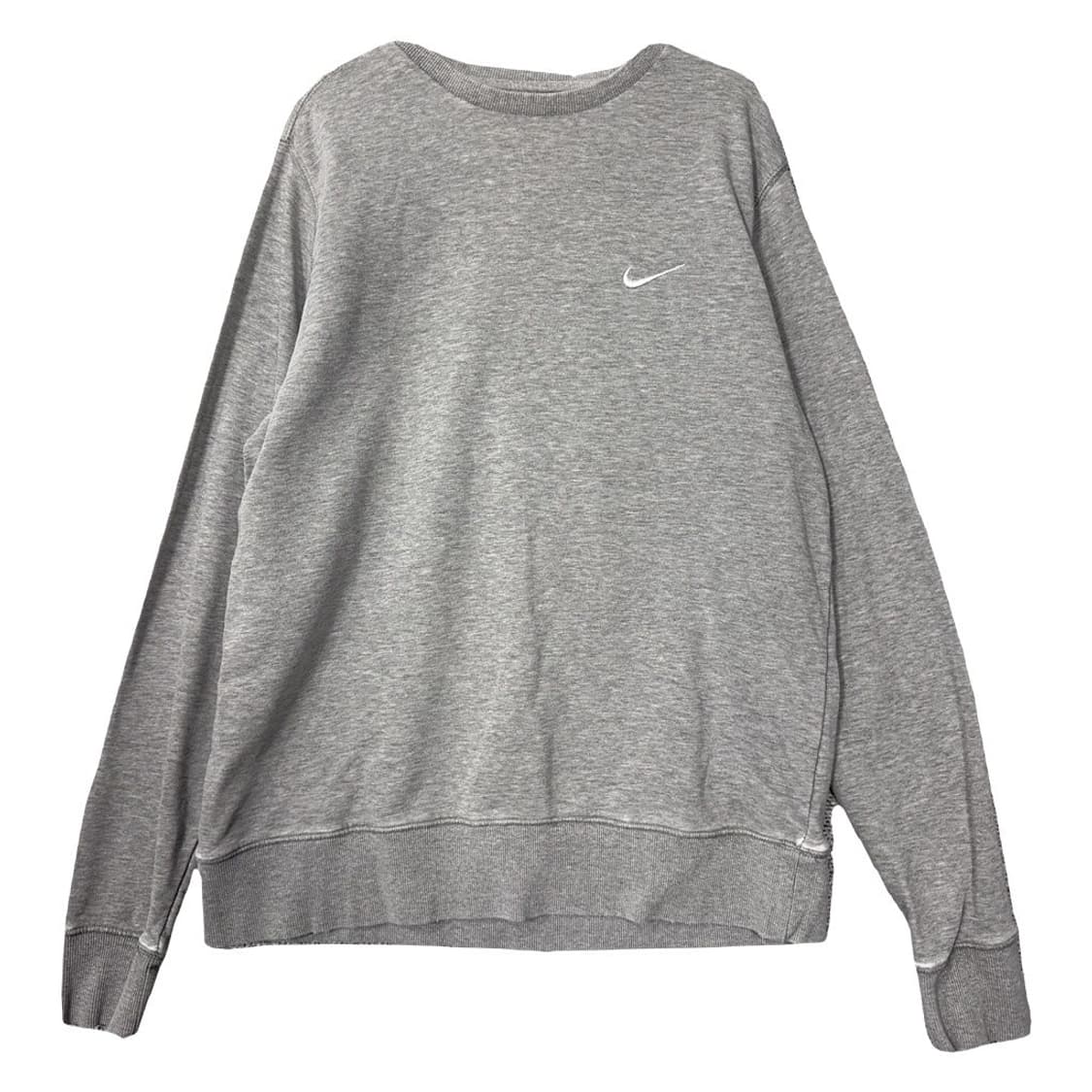 나이키 라이트 그레이 로고 맨투맨 L 상품이미지1