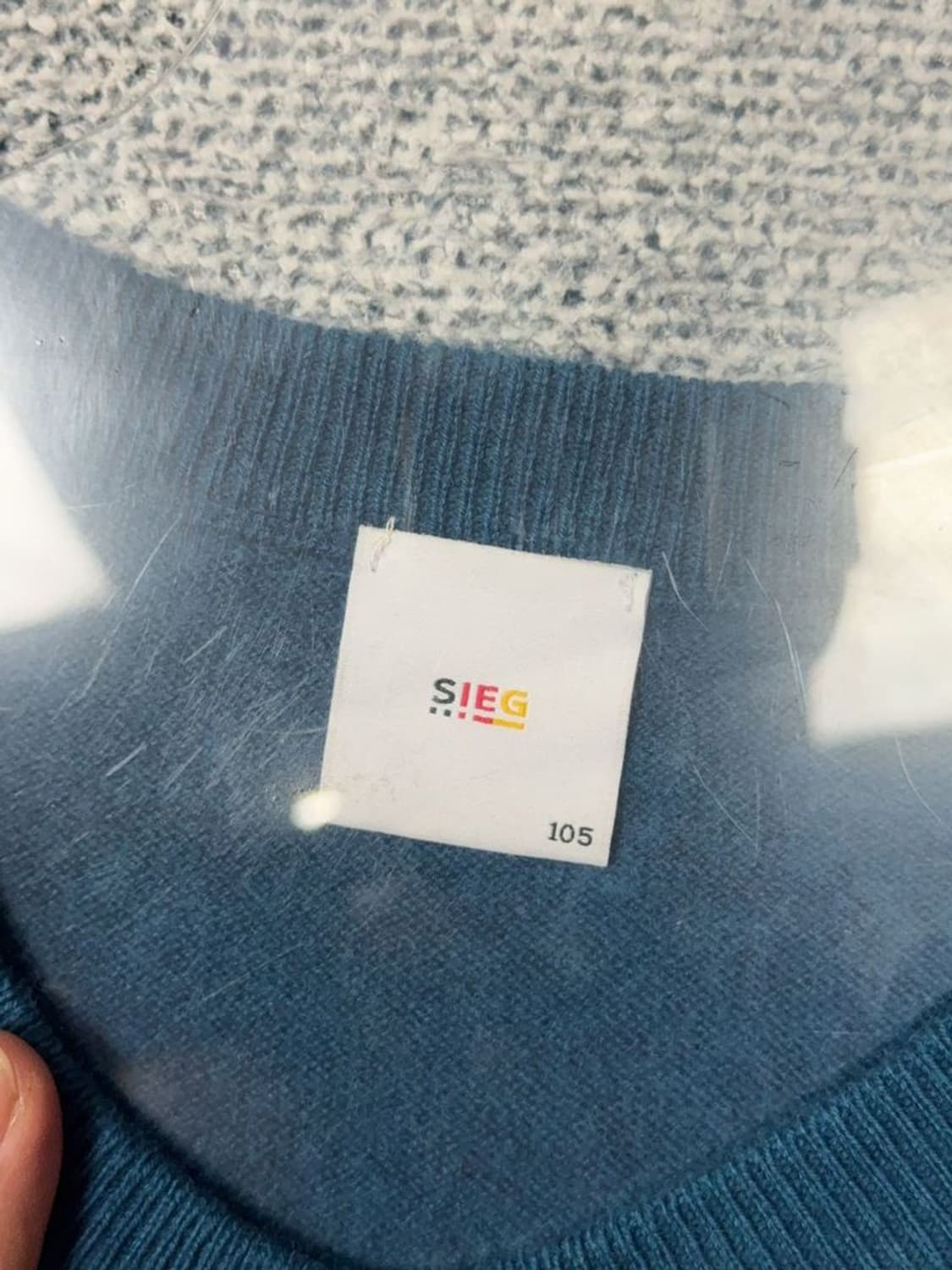 지이크 블루 남성 캐주얼 니트 105(105) 상품이미지8