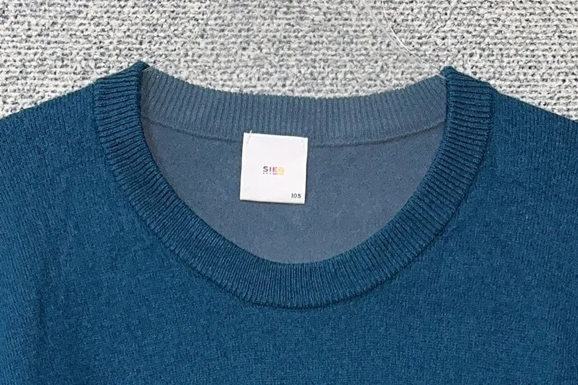 지이크 블루 남성 캐주얼 니트 105(105) 상품이미지5
