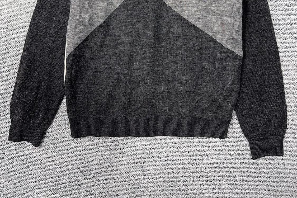 마인드브릿지 그레이 멀티컬러 아크릴 니트 100 상품이미지4