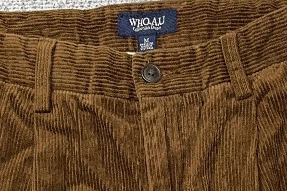 후아유 브라운 빈티지 코듀로이 바지 M 상품이미지6