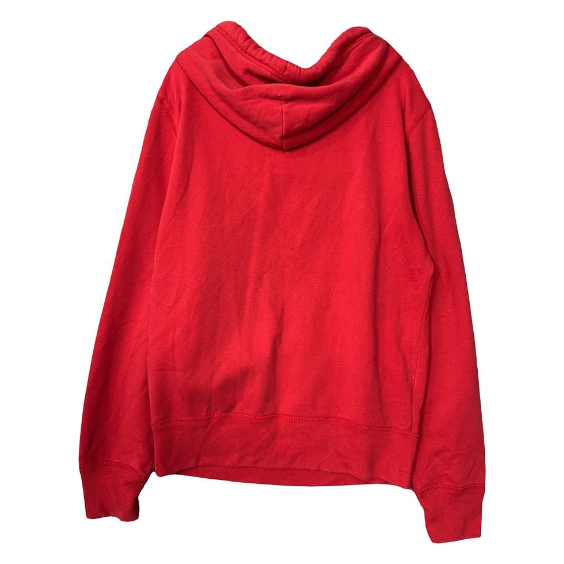 후아유 자수 로고 레드 후드티 Medium 상품이미지2