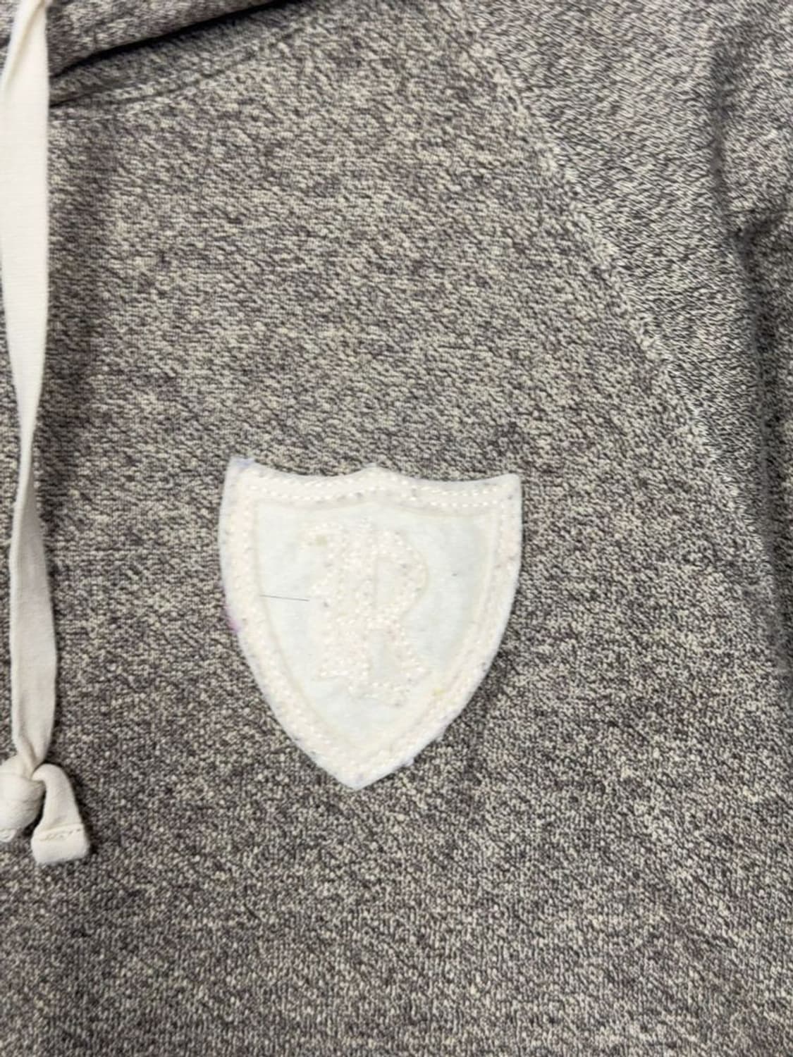 폴로 랄프로렌 그레이 배색 양털 후드티 M 상품이미지7