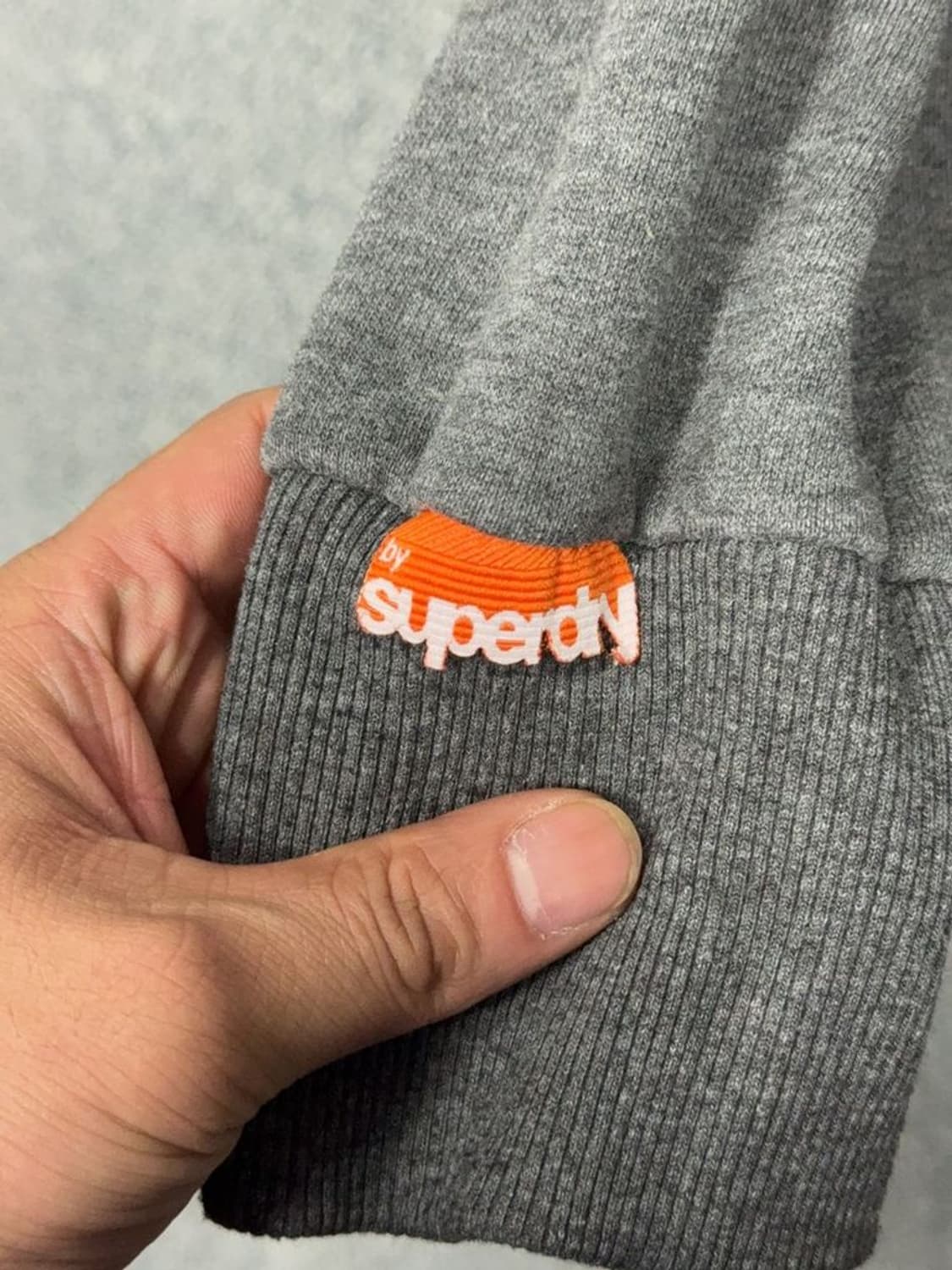 수퍼드라이 그레이 로고 후드 집업 M 상품이미지7