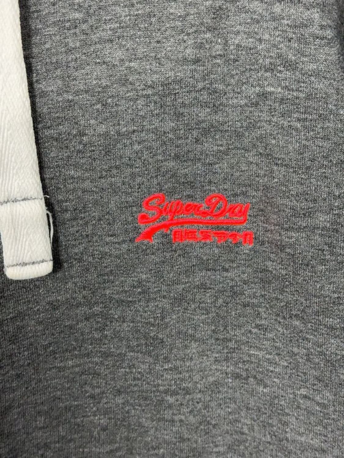 수퍼드라이 그레이 로고 후드 집업 M 상품이미지8