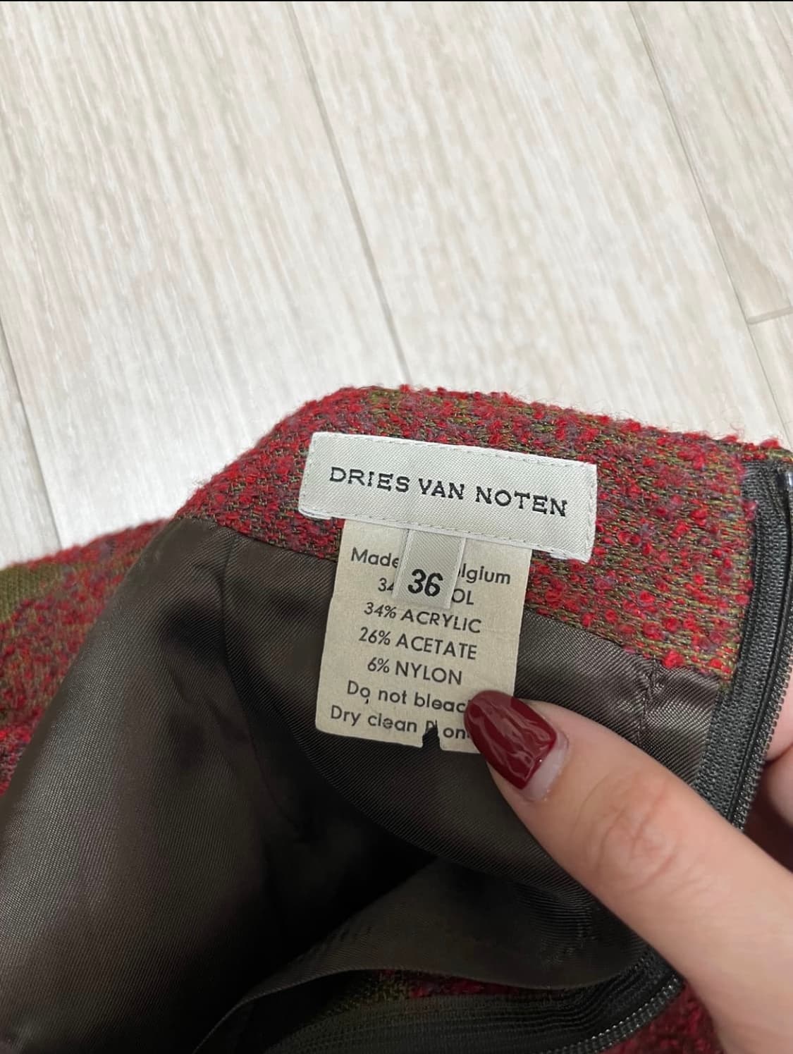 드리스반노튼 빈티지 스커트 상품이미지4