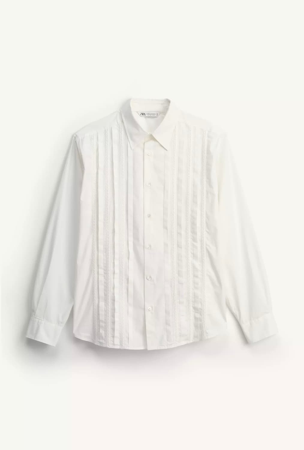 (희소) ZARA LIMITED EDITION 핀턱 디테일 셔츠 상품이미지5