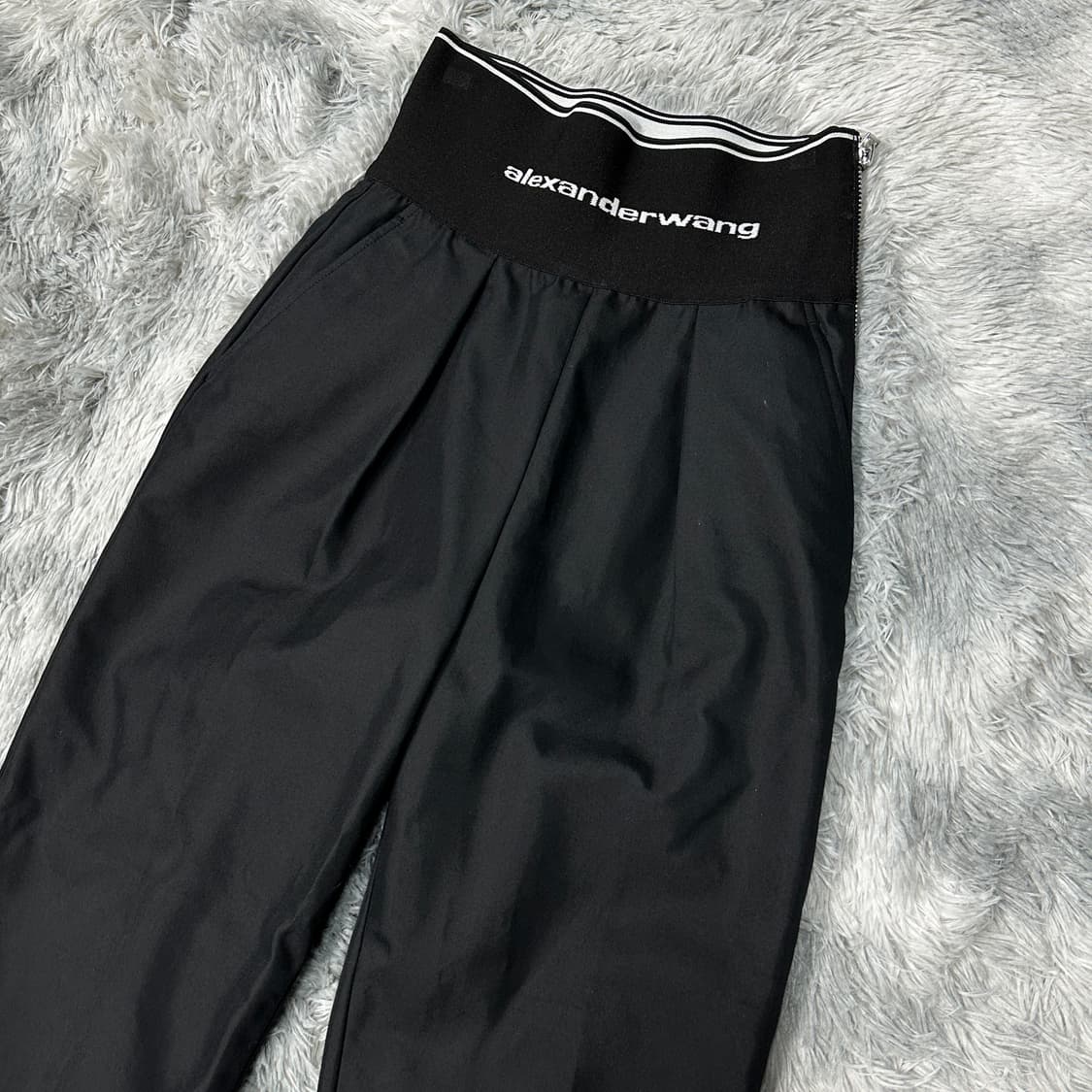 알렉산더왕 하이웨스트 캐롯팬츠 블랙 0 상품이미지2