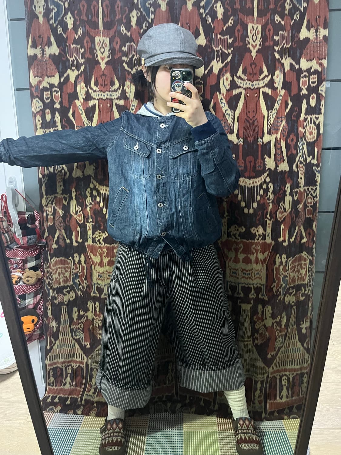 Nanea 노카라 데님 자켓 상품이미지2