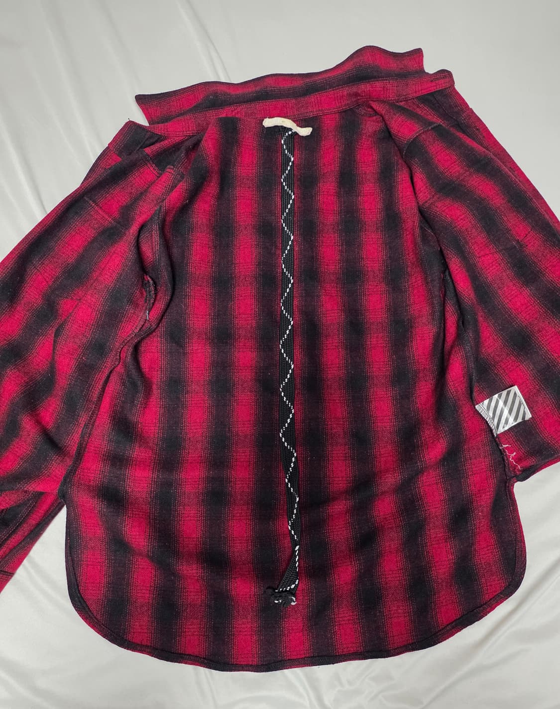 Off-White 오프화이트 체크 남방 셔츠 L 상품이미지5