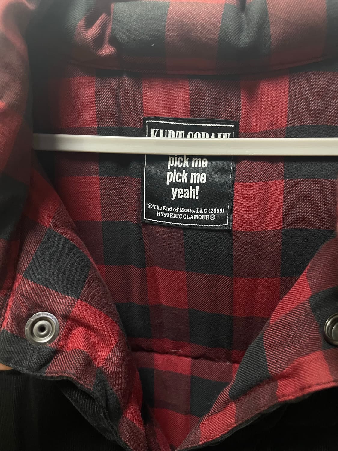 히스테릭글래머 커트 코베인 패딩 여성 L 상품이미지3