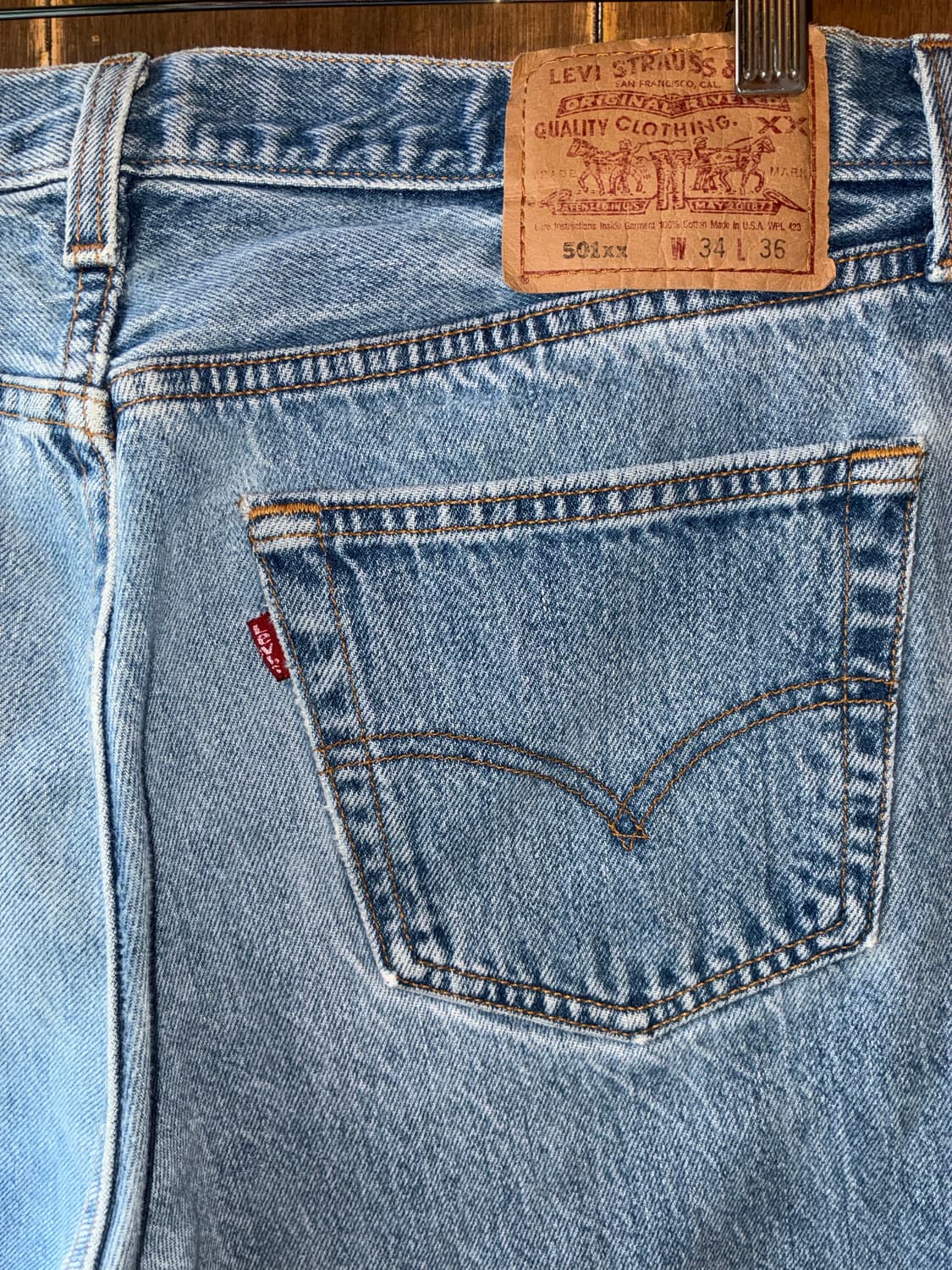 90s Levi’s 501XX Denim Pants Made In USA 상품이미지5