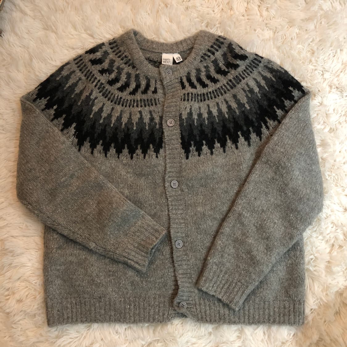 파르티멘토 노르딕모헤어 니트가디건 상품이미지1