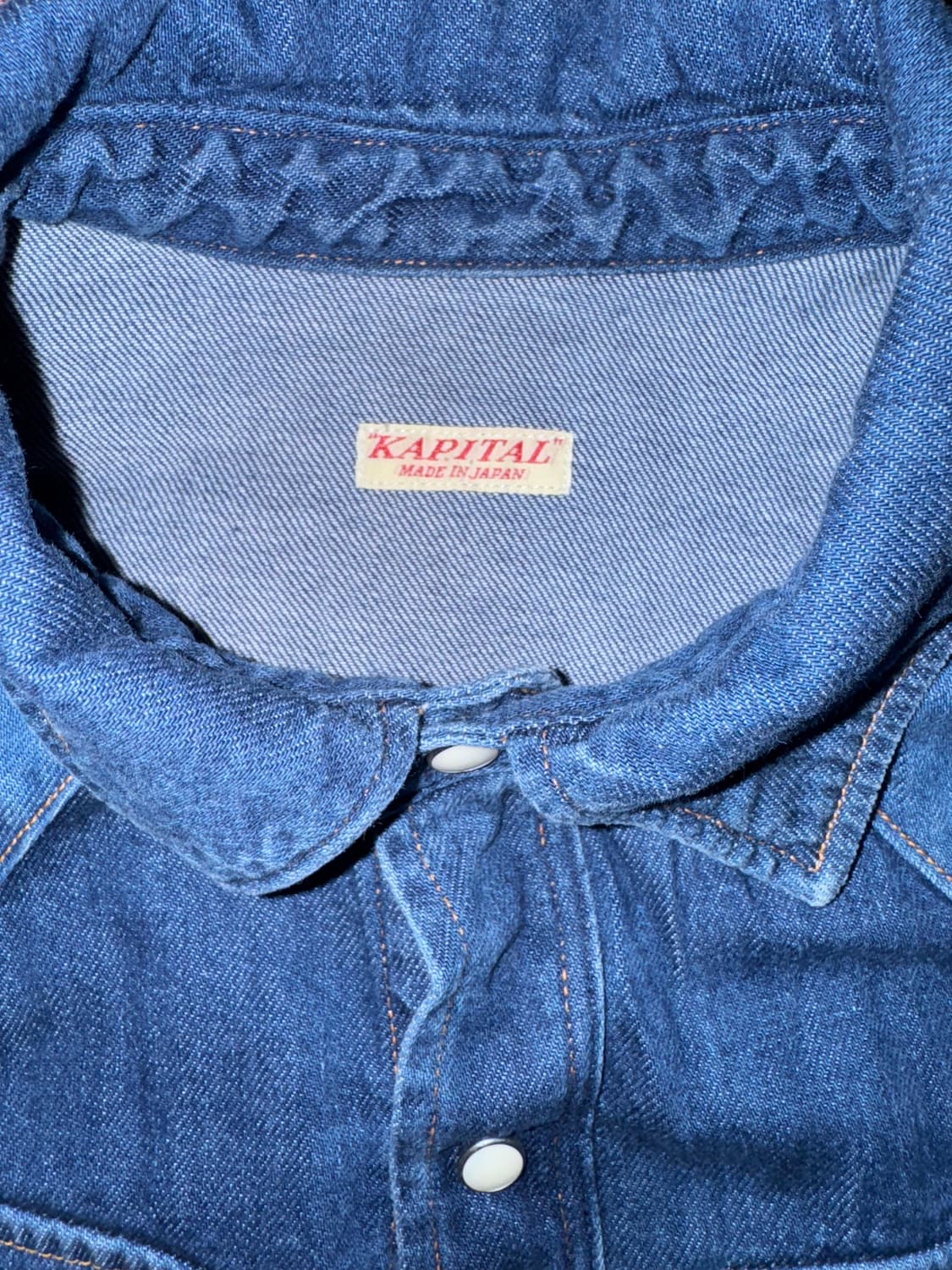 캐피탈 레이스업 웨스턴 셔츠 상품이미지2