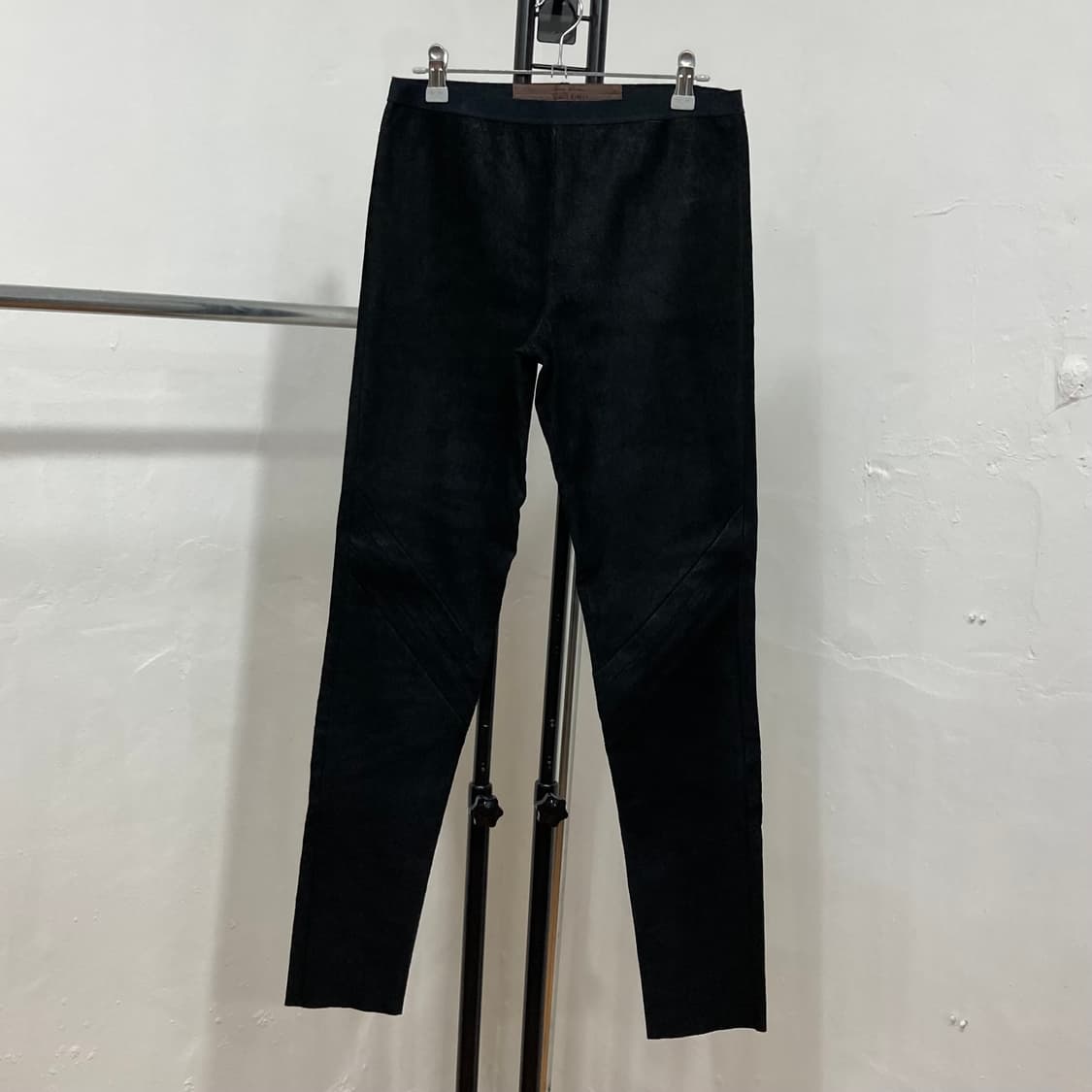 릭오웬스 11 F/W 'TIMO' 바이커 텍스처 슬림 레깅스 팬츠 상품이미지1