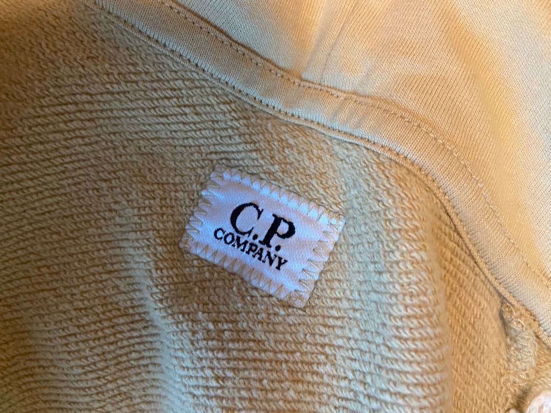 Cp컴퍼니 고글 후드집업 모하비 데저트 옐로우 상품이미지3