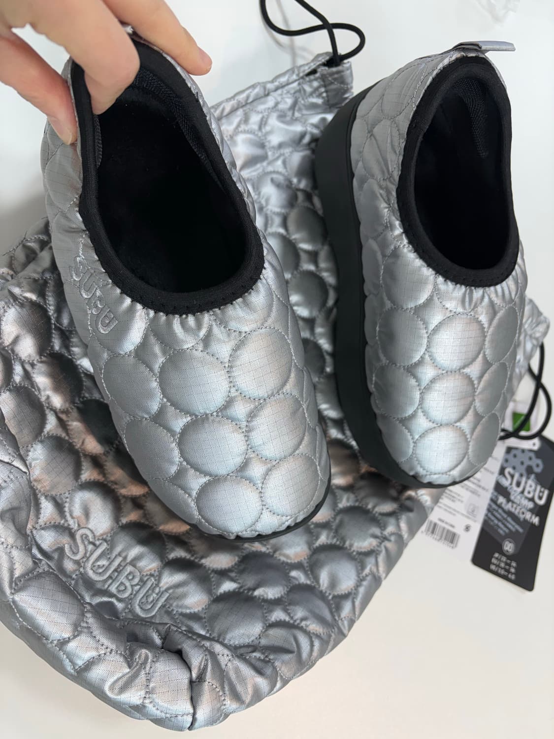 스부 뱀프 플랫폼 써클 - 실버 00사이즈 상품이미지4