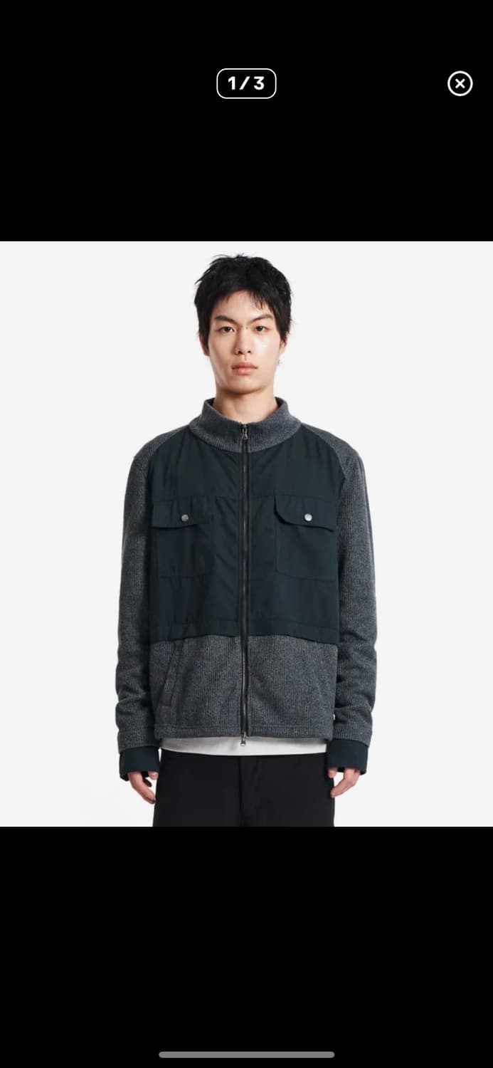 기철 모노 니트집업 M (하자x) 상품이미지1