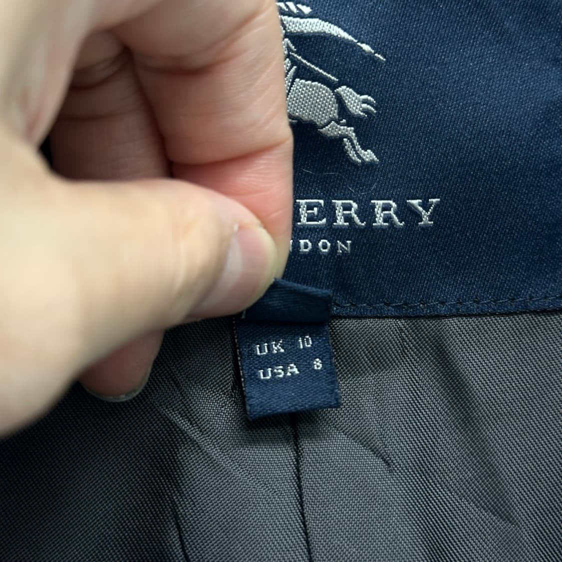 버버리 이태리 노바체크 하이넥 코트 상품이미지7