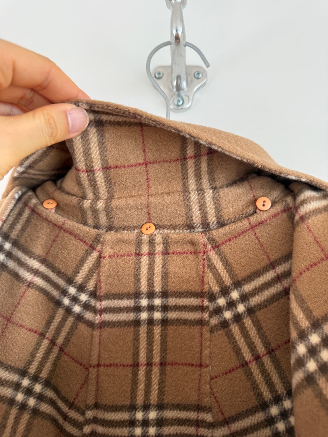 IDIOM 카멜 울 코트(후드 탈부착 가능) 상품이미지5