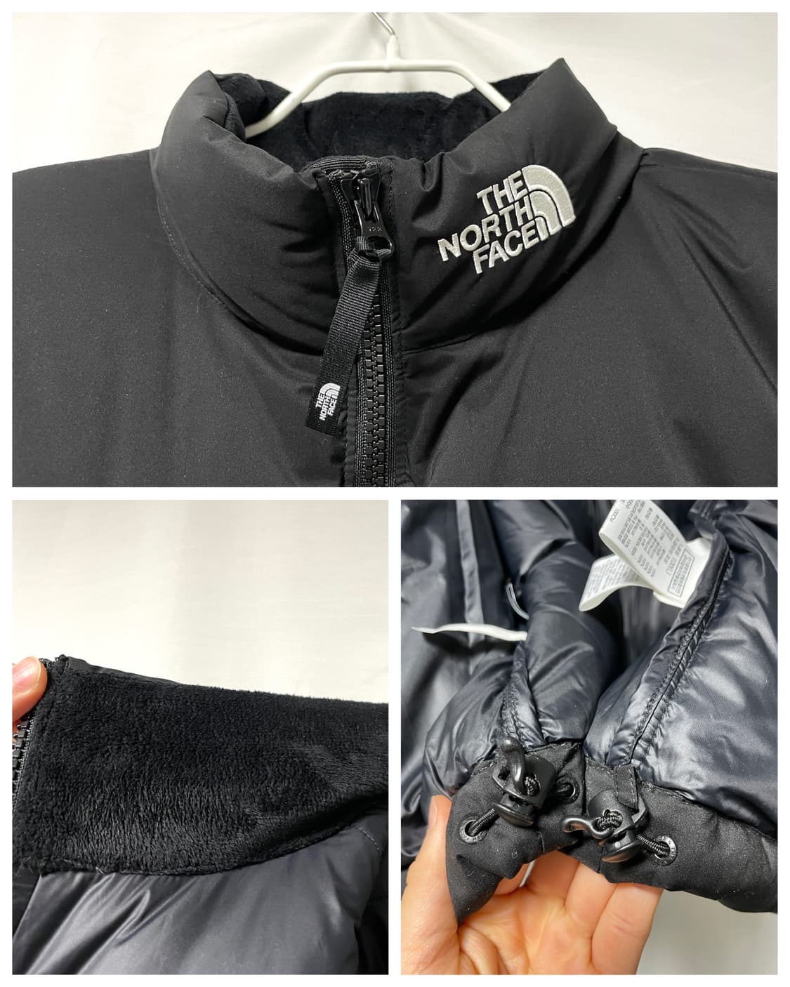 노스페이스 네오 눕시 에코 구스 다운 패딩 _ 블랙 L 100 상품이미지7