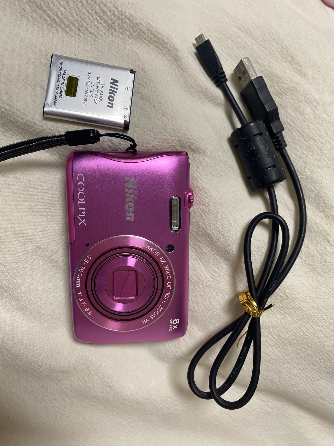 연예인픽🎀)니콘 COOLPIX S3700 핑크 디카 상품이미지9