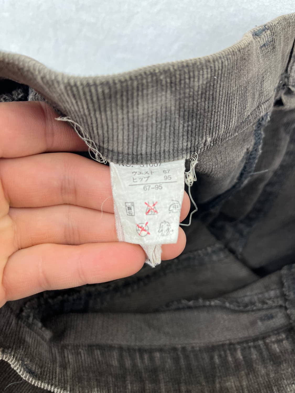 Vintage 카고 골덴 팬츠 상품이미지7