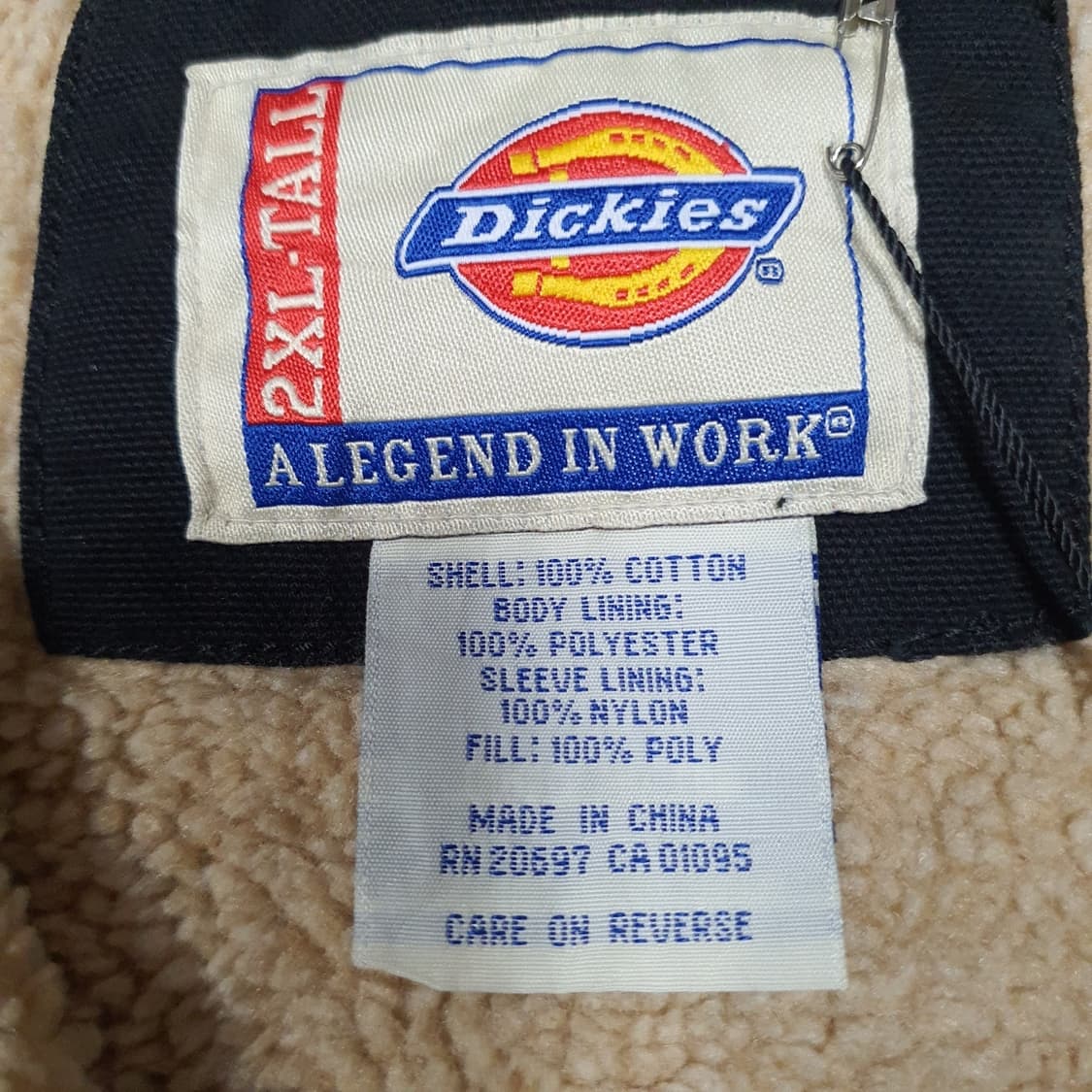 ✨ (바배) 디키즈 올블랙 테크 포켓 엑티브 후드 워크 자켓  상품이미지3