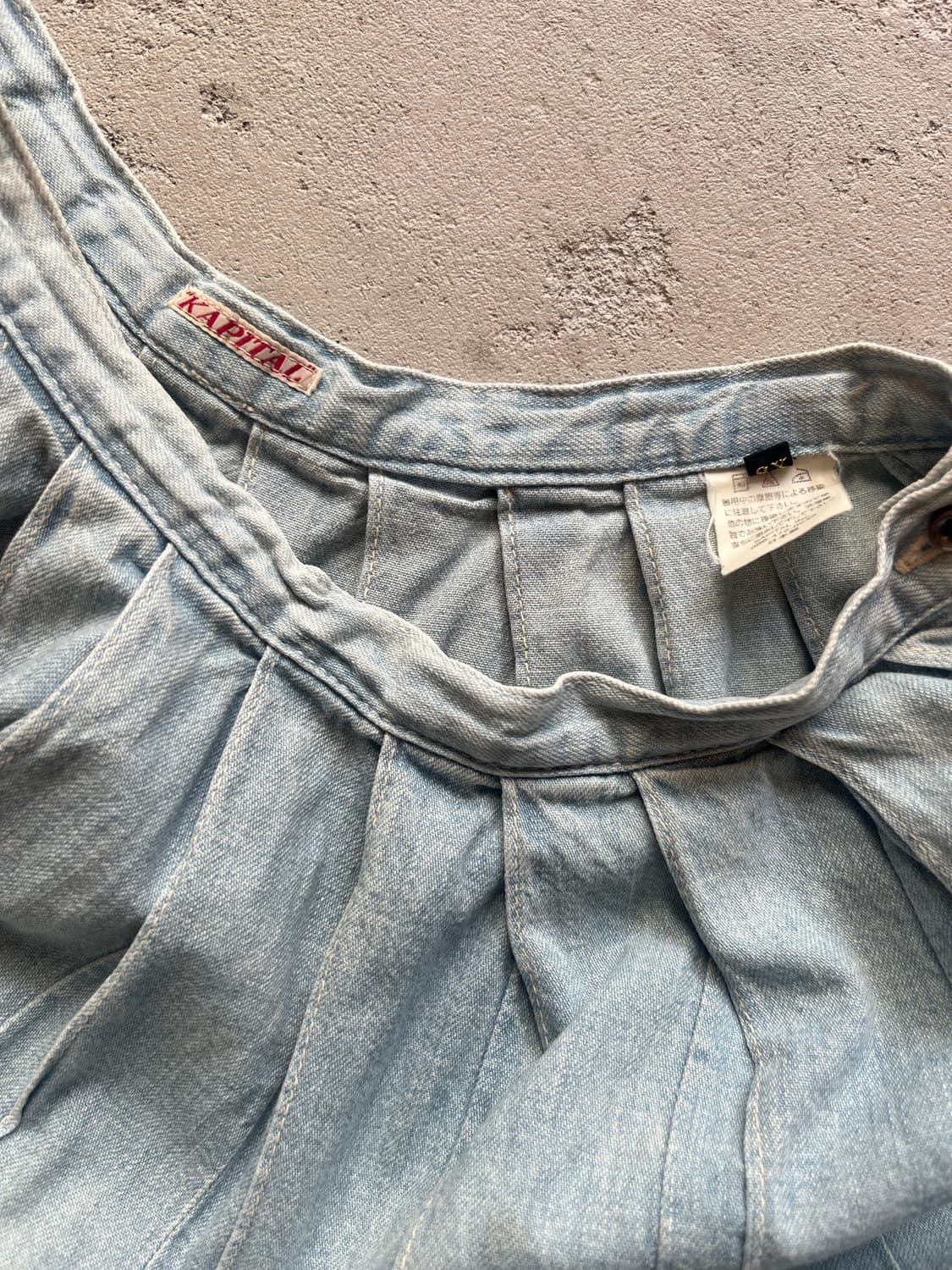 vintage denim skirt 상품이미지10