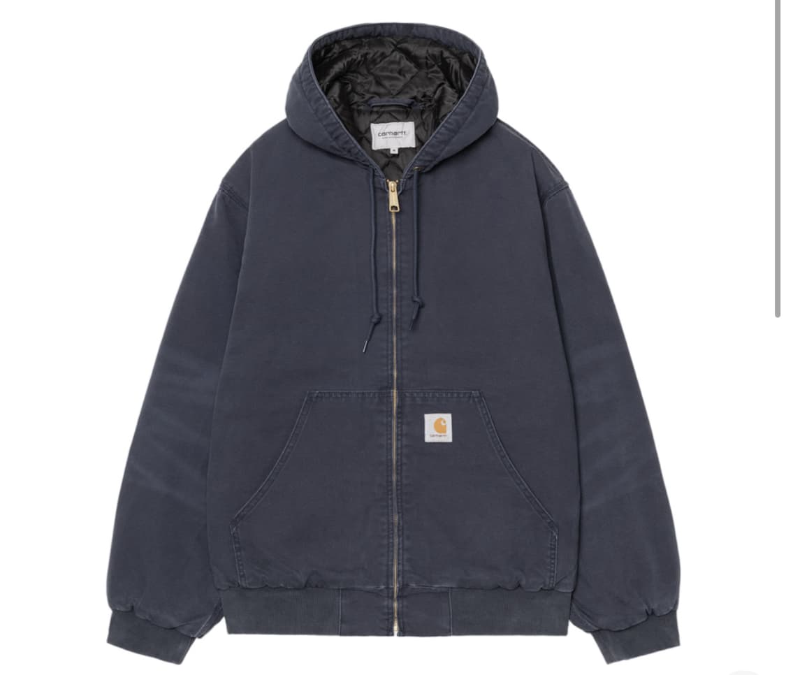 [XL] 칼하트 wip 액티브 자켓 다크 네이비 스톤 상품이미지1