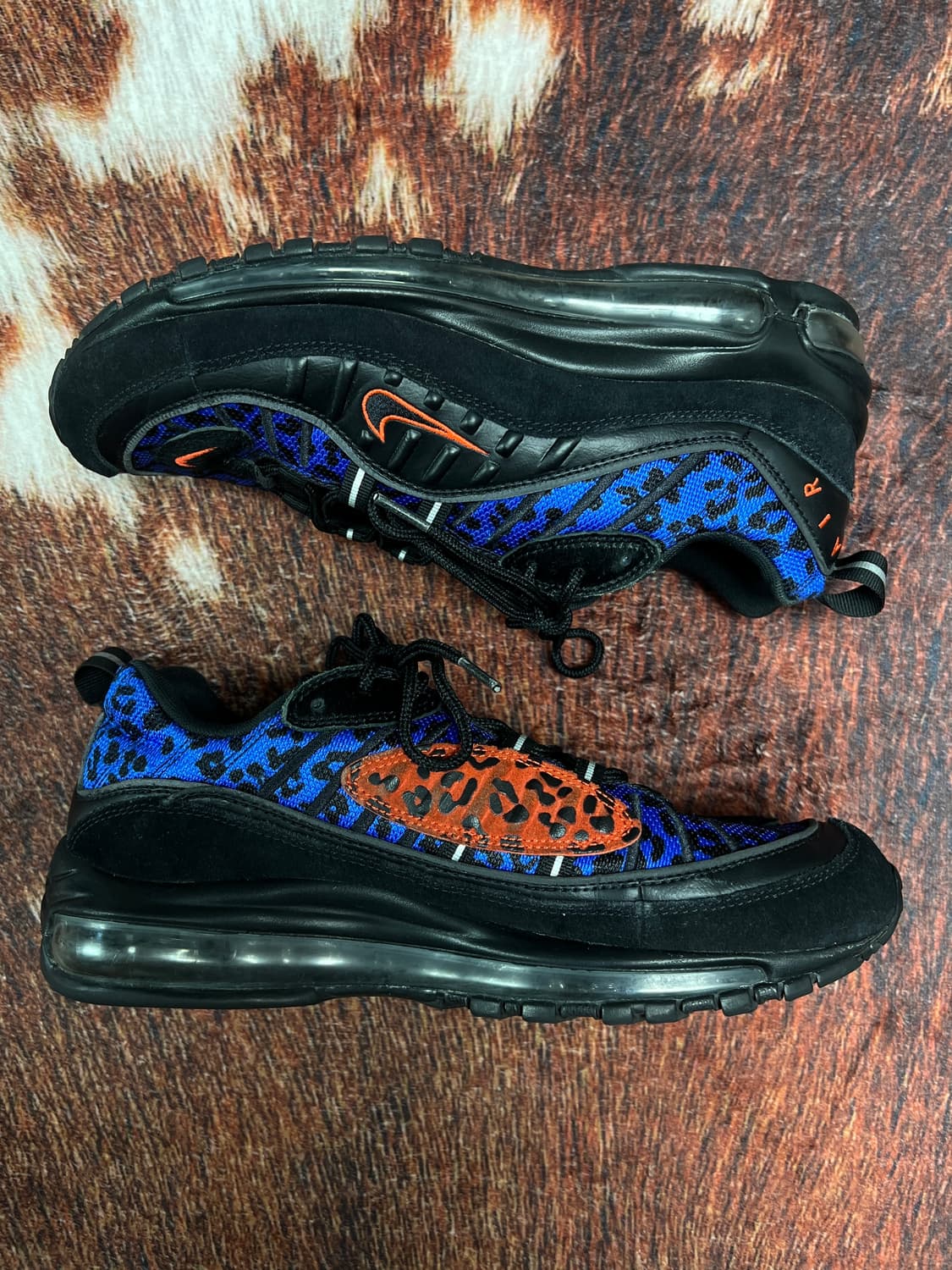 [275] 나이키 에어맥스 98 프리미엄 애니멀 팩 블랙 레오파드 상품이미지3