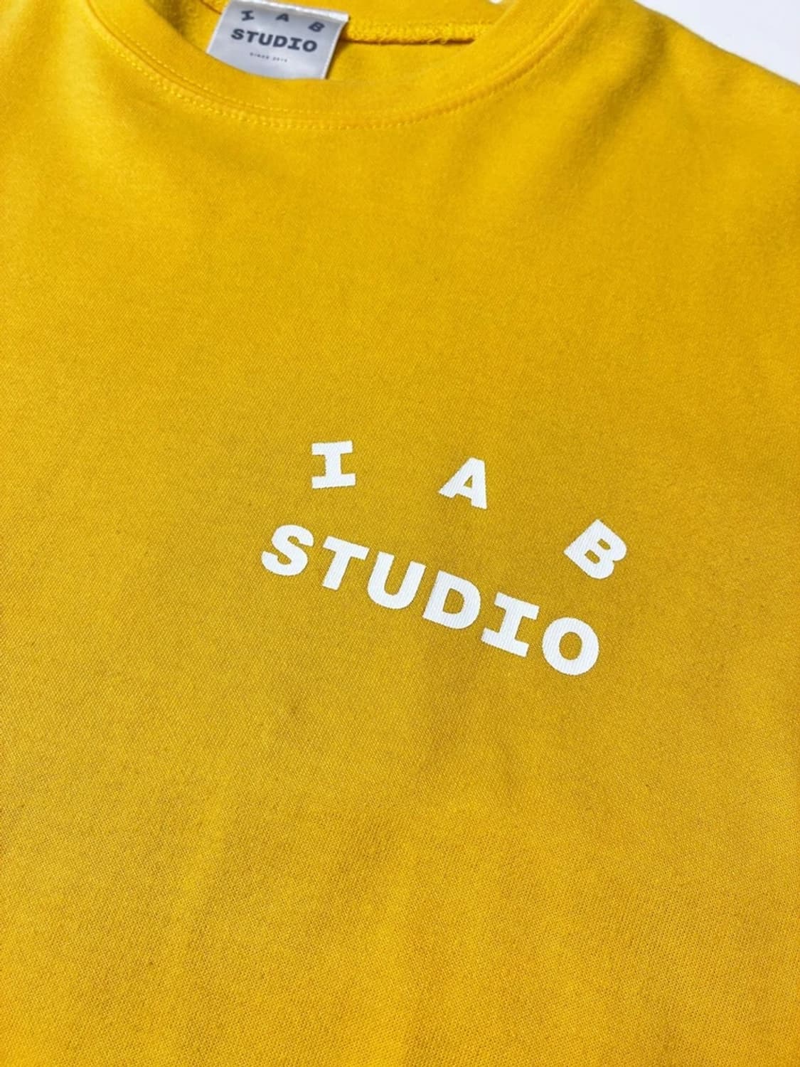 아이앱스튜디오 빅로고 오버핏 반팔 티셔츠 PN9398 상품이미지4