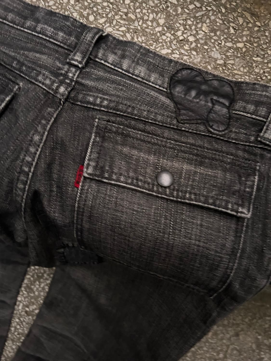 Rare 05ss Number Nine Nightcrawler jeans 상품이미지6