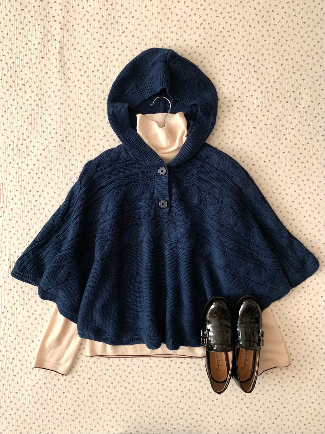 Old Navy 네이비 후드 케이프  상품이미지2