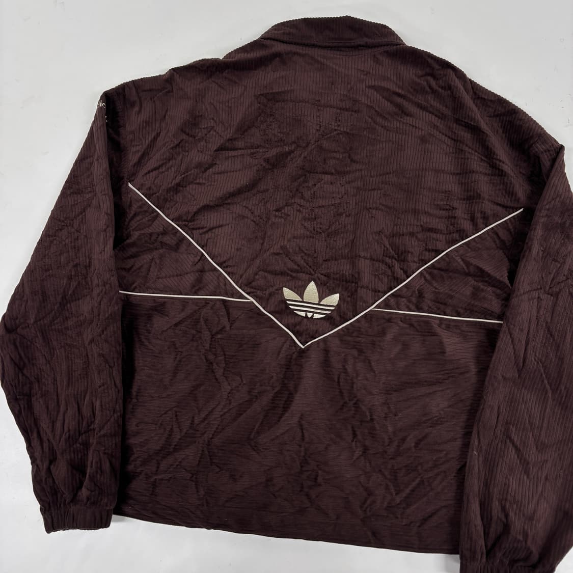 아디다스 브라운 코듀로이 트랙탑 상품이미지6