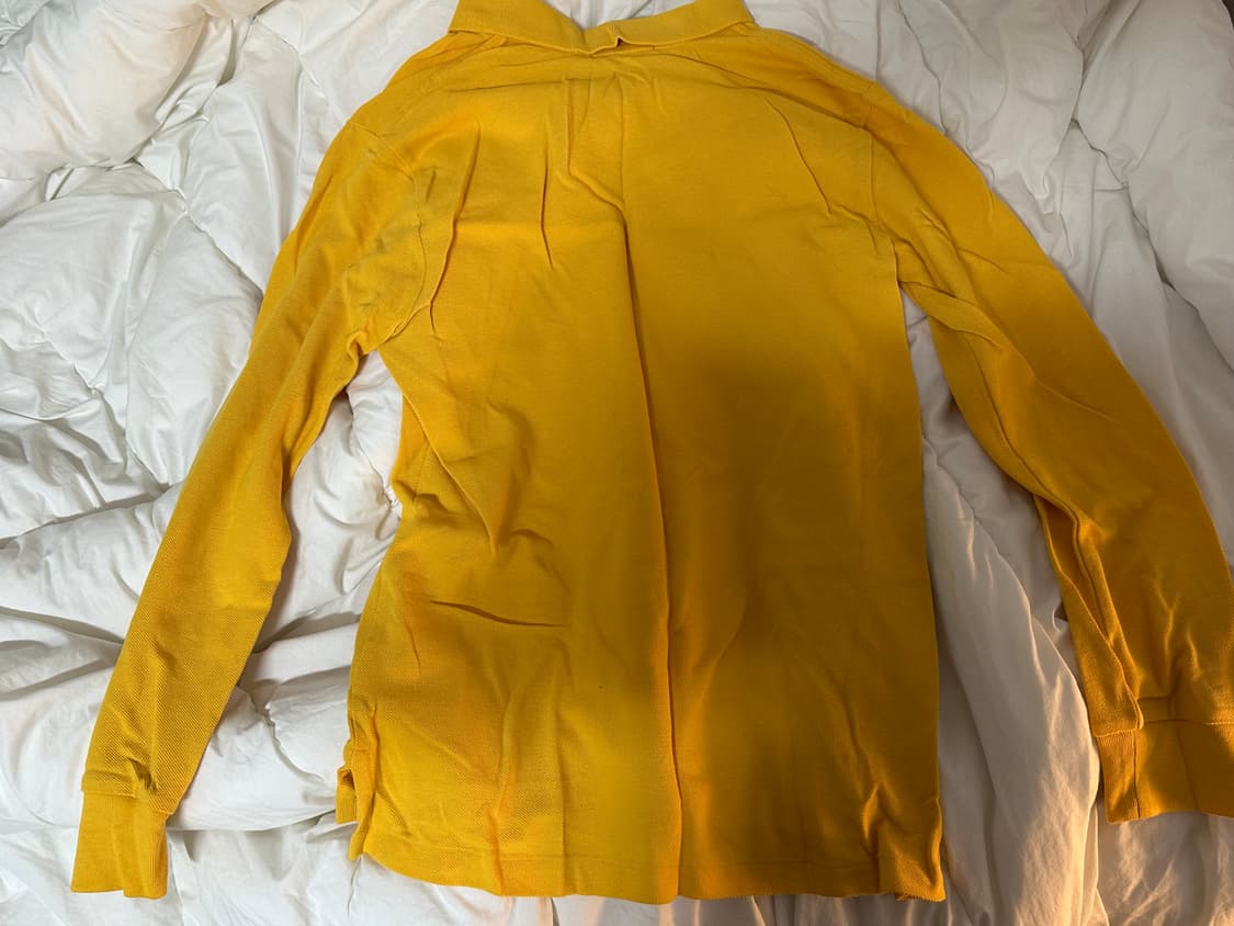 폴로 랄프로렌 폴로긴팔 옐로우 상품이미지2