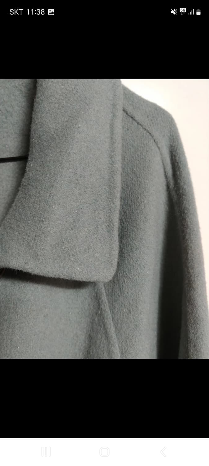 핸드메이드 벨티드 롱코트 프리사이즈 상품이미지7